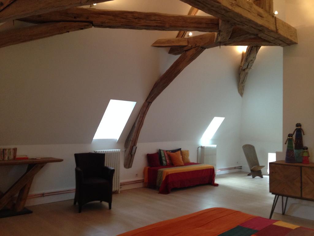 Les Chambres D'Hotes Du Bois Joli 스뮤엉옥수아 외부 사진